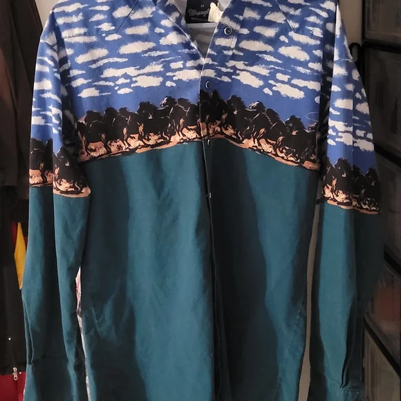 Vintage Early 90's Wrangler Shirt - Picture 2 of 8